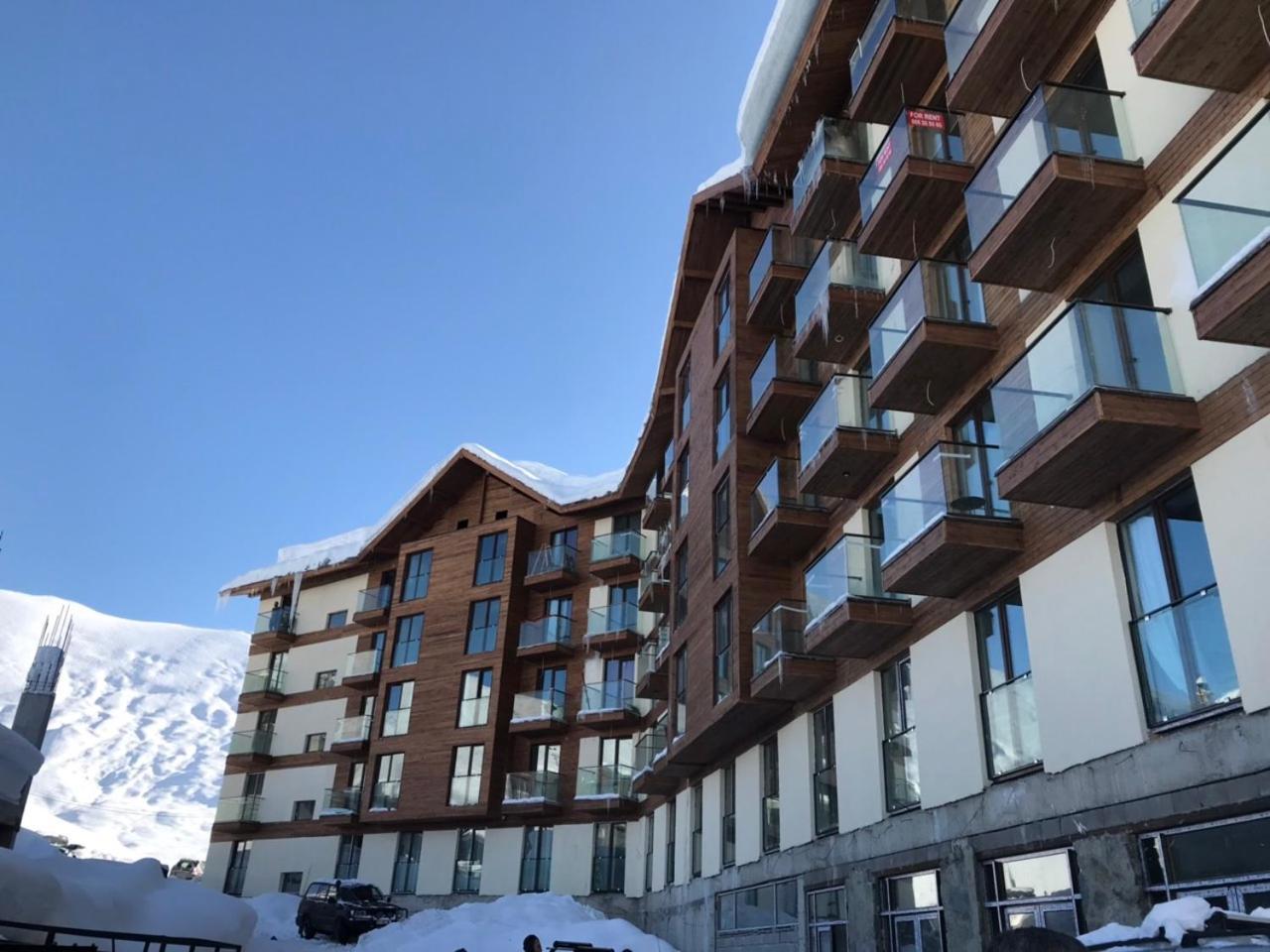 Ferienwohnung Новый Гудаури Loft 2 Exterior foto